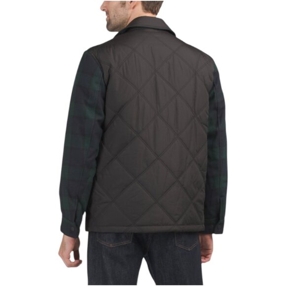 ANDREW MARC Wool Blend Gosper Quilted Jacket - Picture 2 of 3